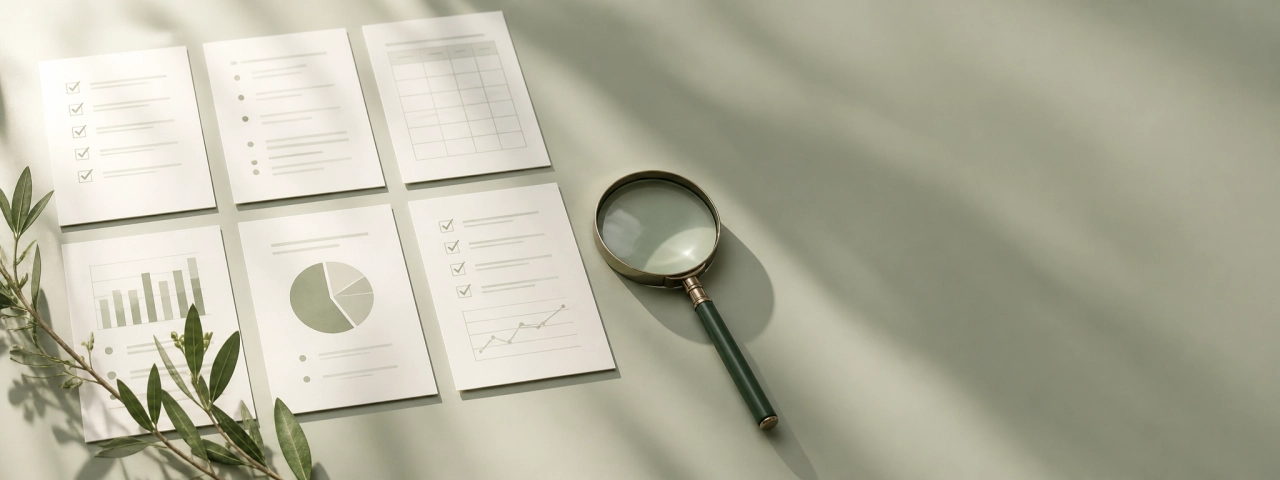 Evidence-based supplement comparison methodology