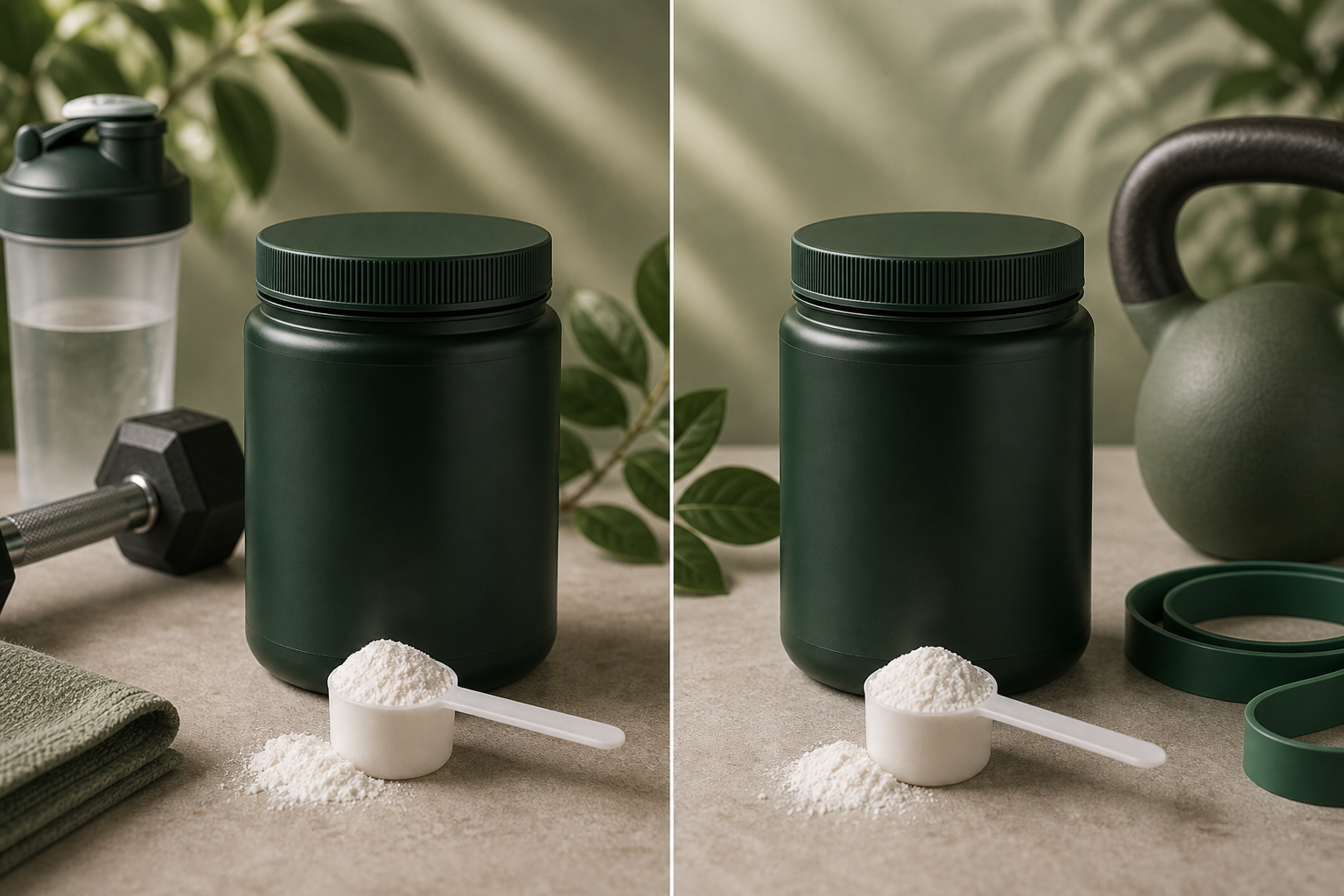 Creatine Monohydrate vs Hcl editorial side-by-side