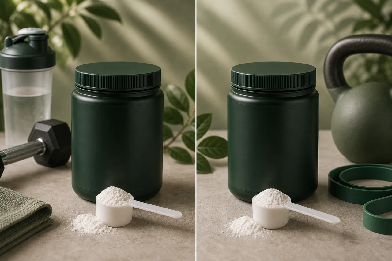Creatine Monohydrate vs Hcl editorial side-by-side