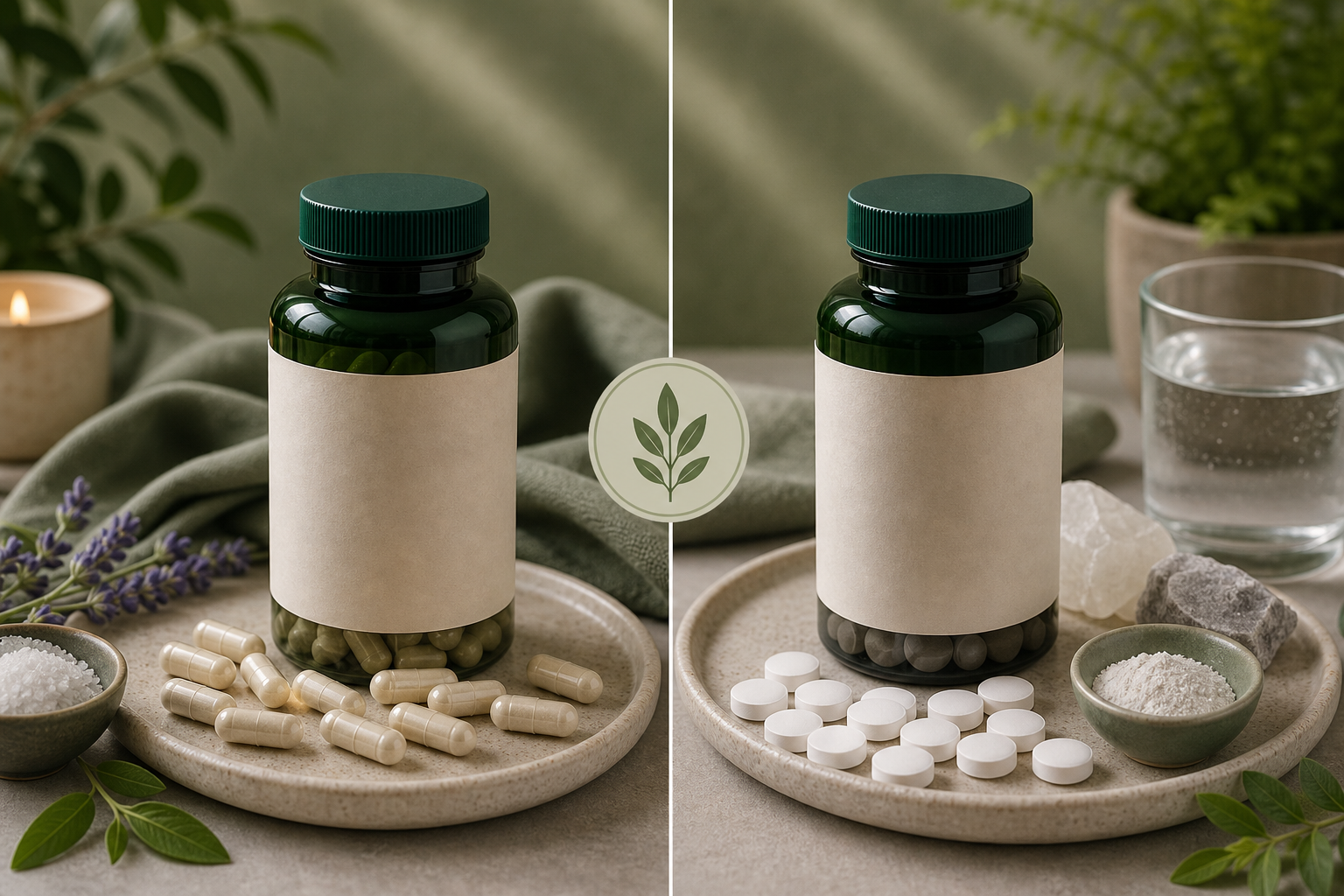 Magnesium Glycinate vs Oxide editorial side-by-side