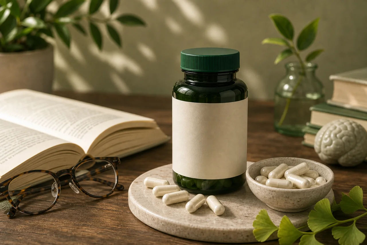 Alpha Gpc for Cognitive Aging editorial still life