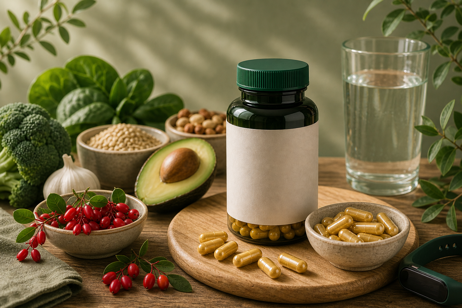 Berberine Dihydro for Metabolic Health editorial still life