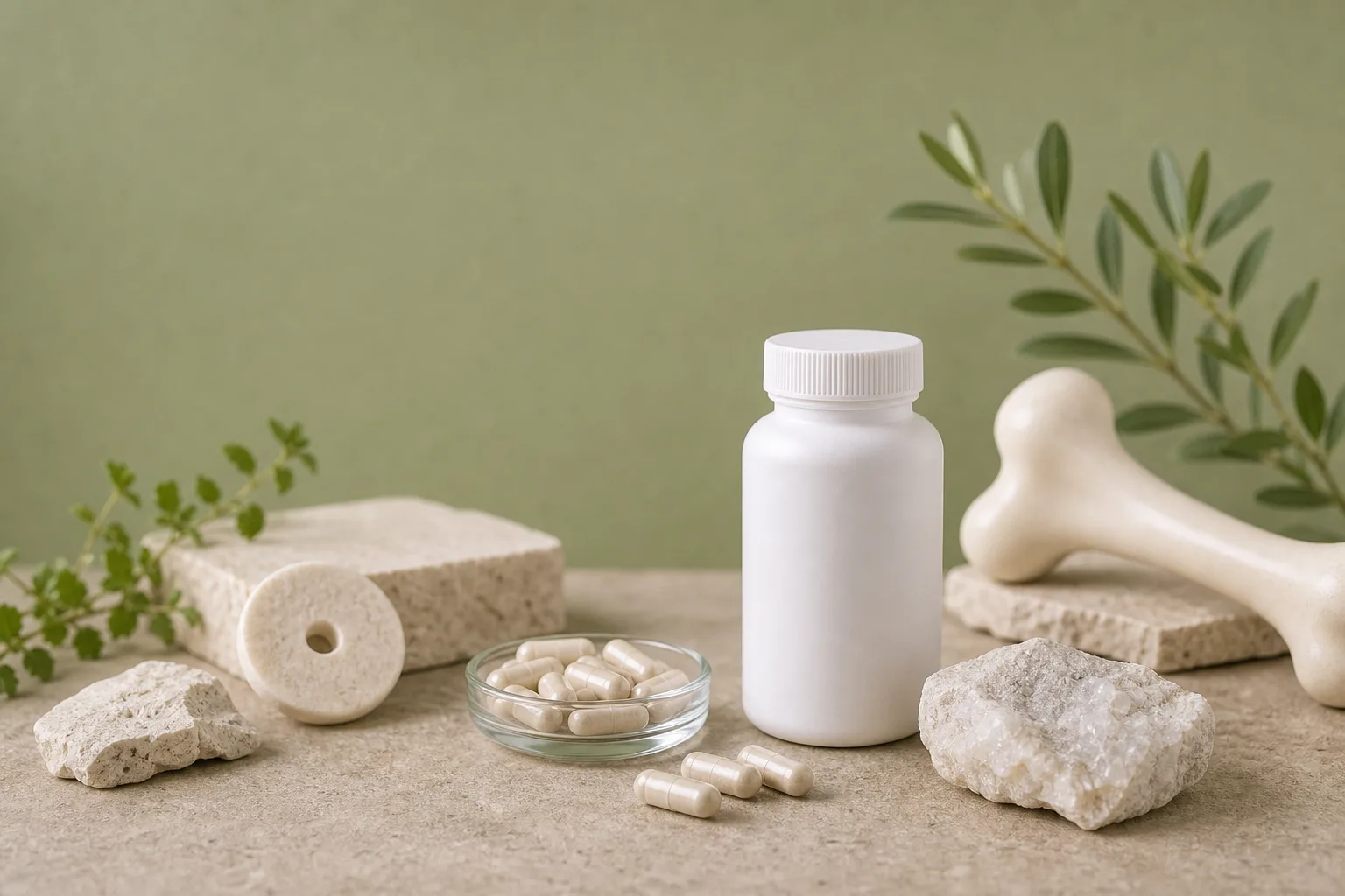 Boron for Bone Health editorial still life