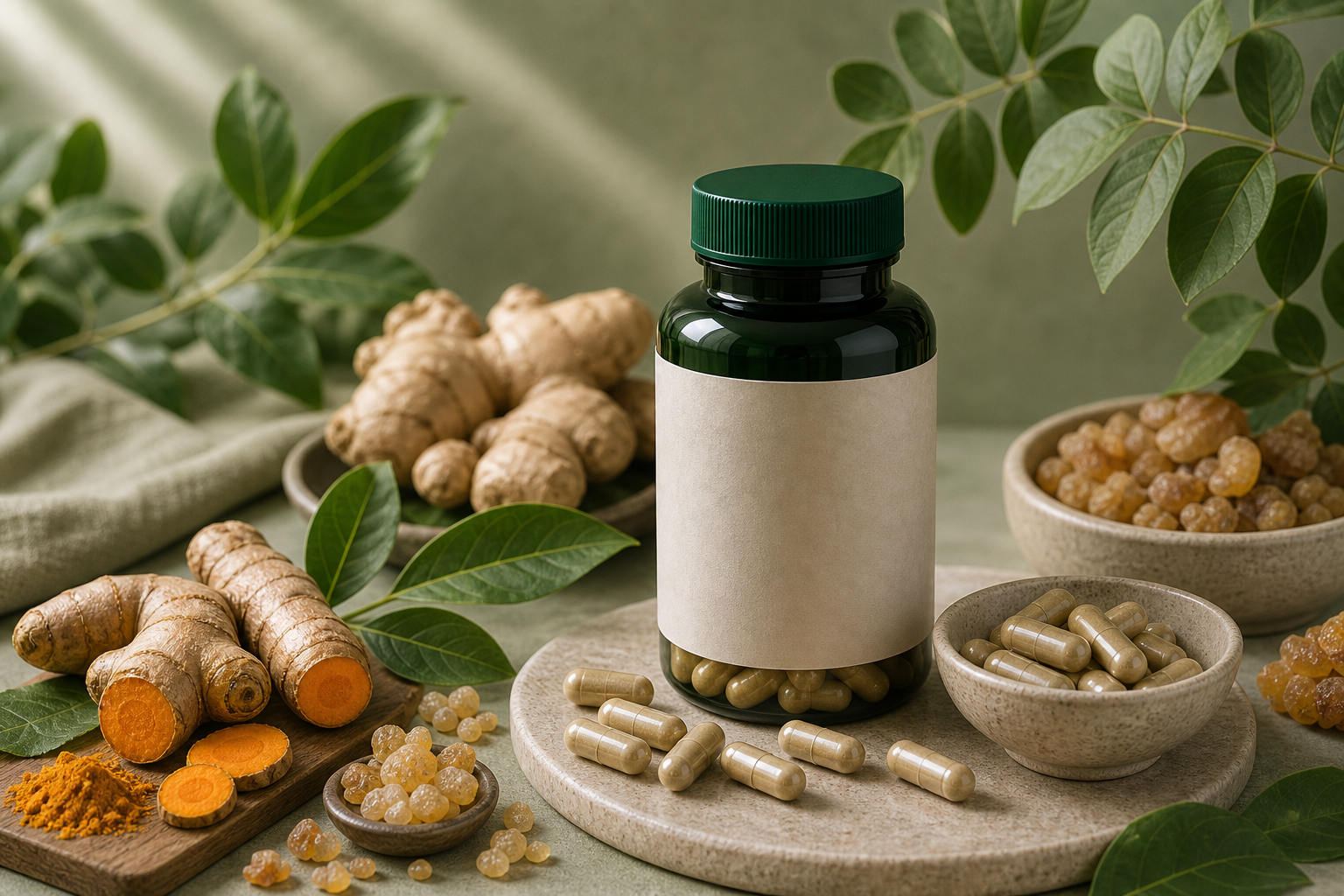 Boswellia for Inflammation editorial still life