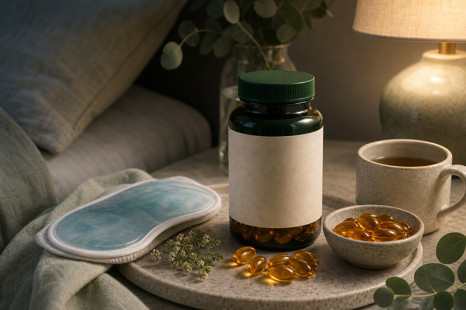 Coq10 for Migraine editorial still life