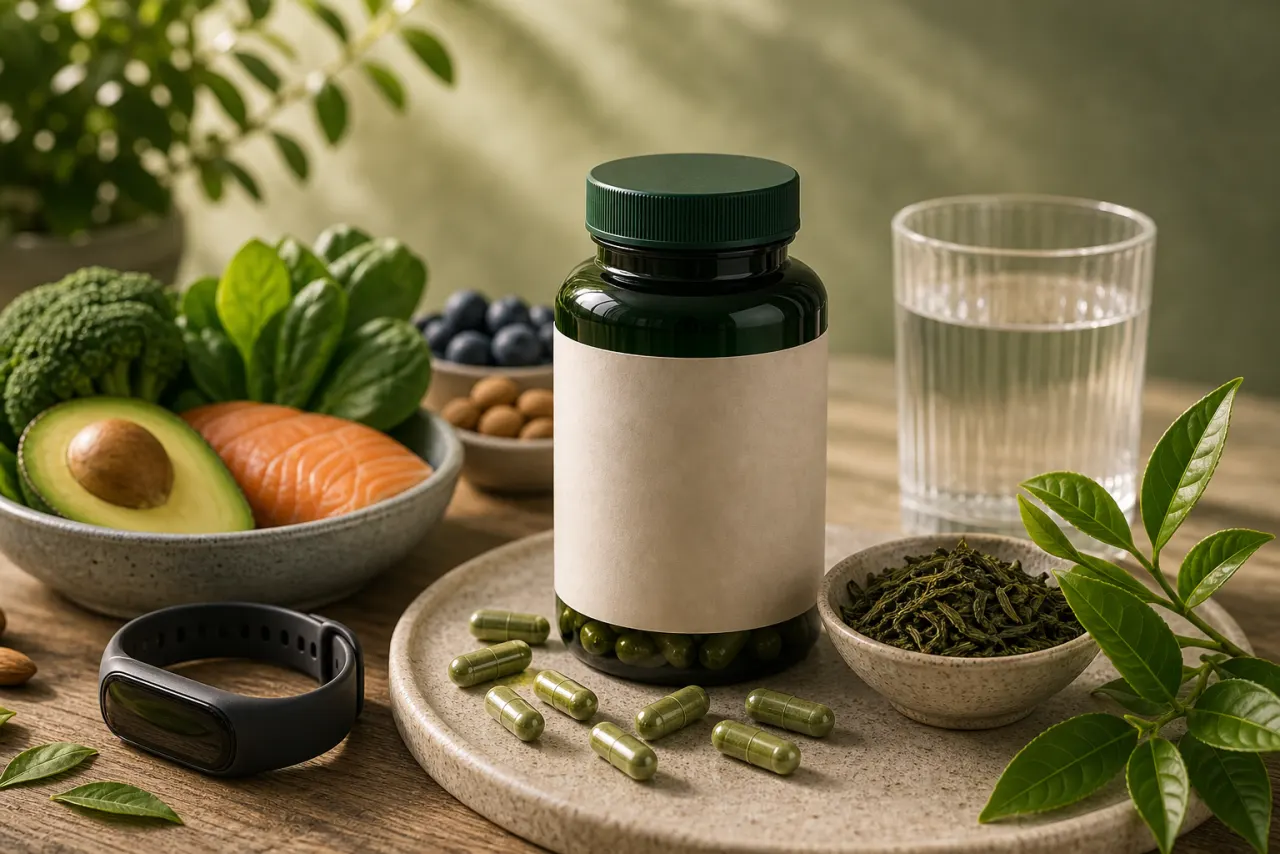 Egcg for Metabolic Health editorial still life
