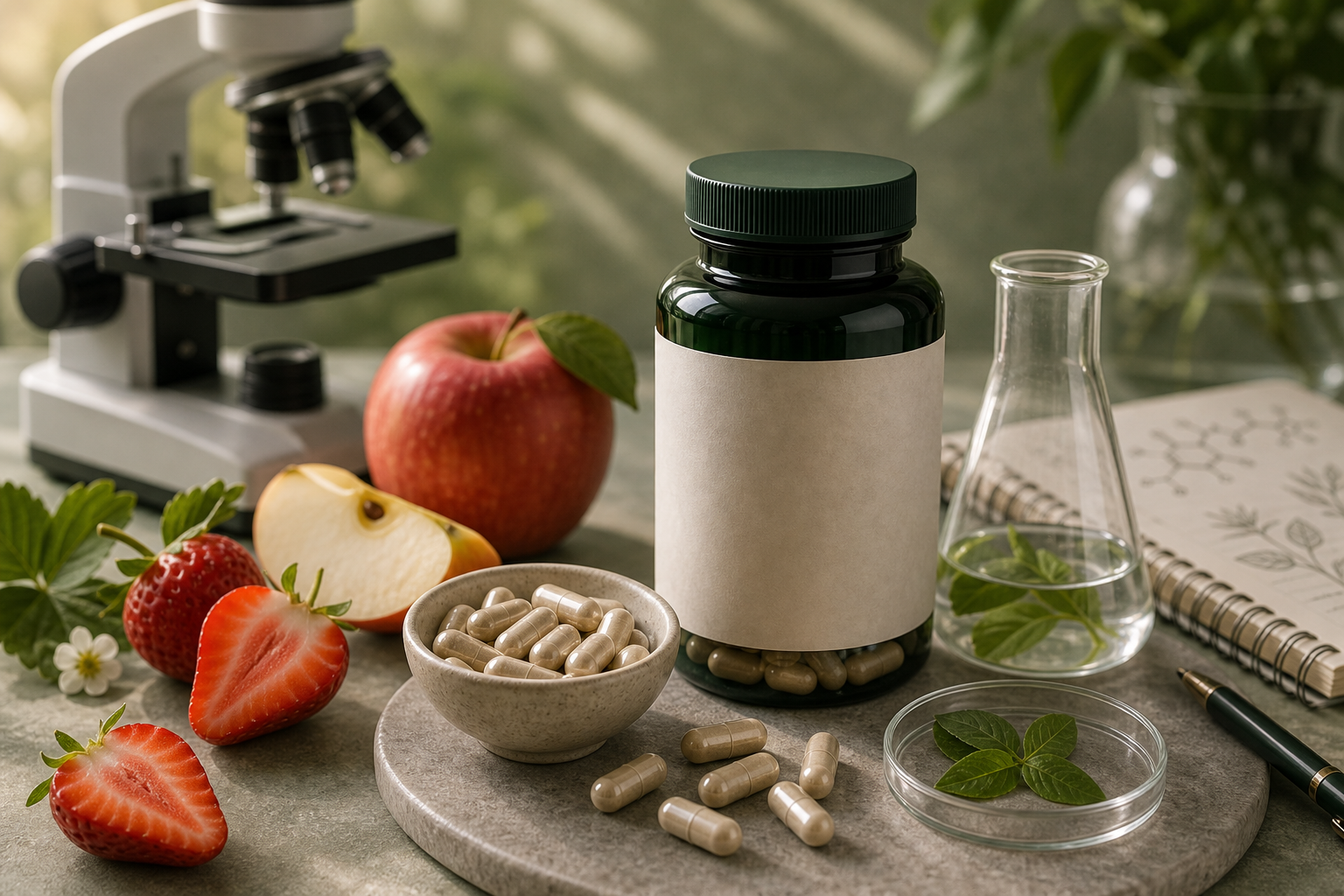 Fisetin for Cellular Aging editorial still life