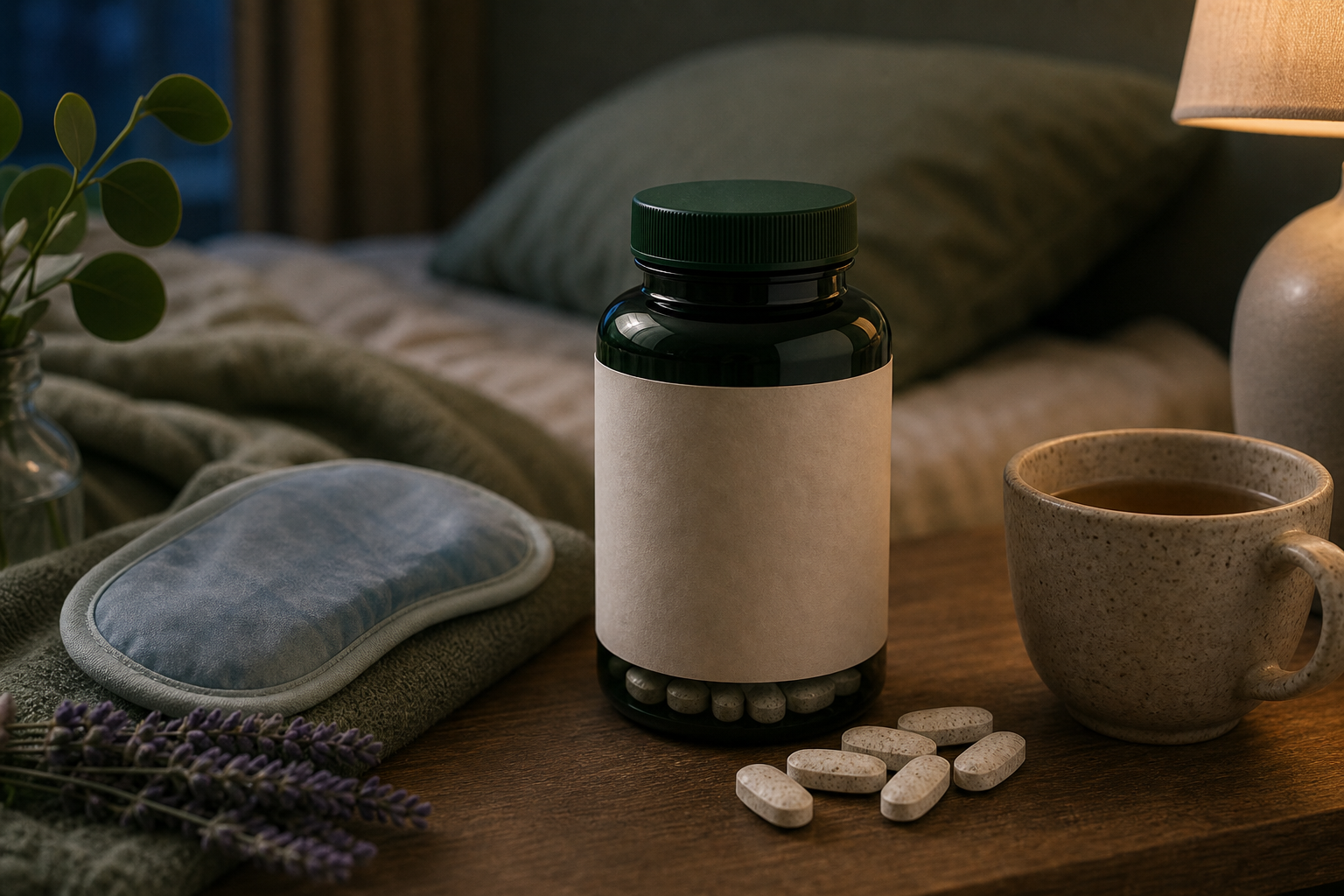 Magnesium for Migraine editorial still life