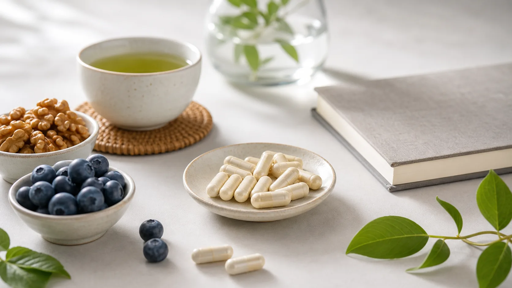 Phosphatidylserine for Memory editorial still life