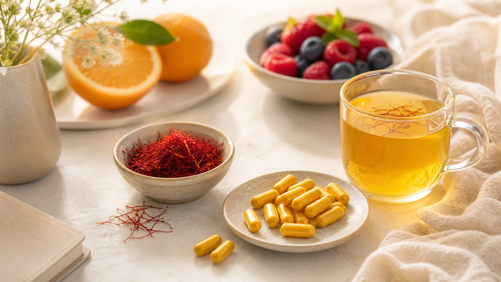 Saffron for Mood editorial still life