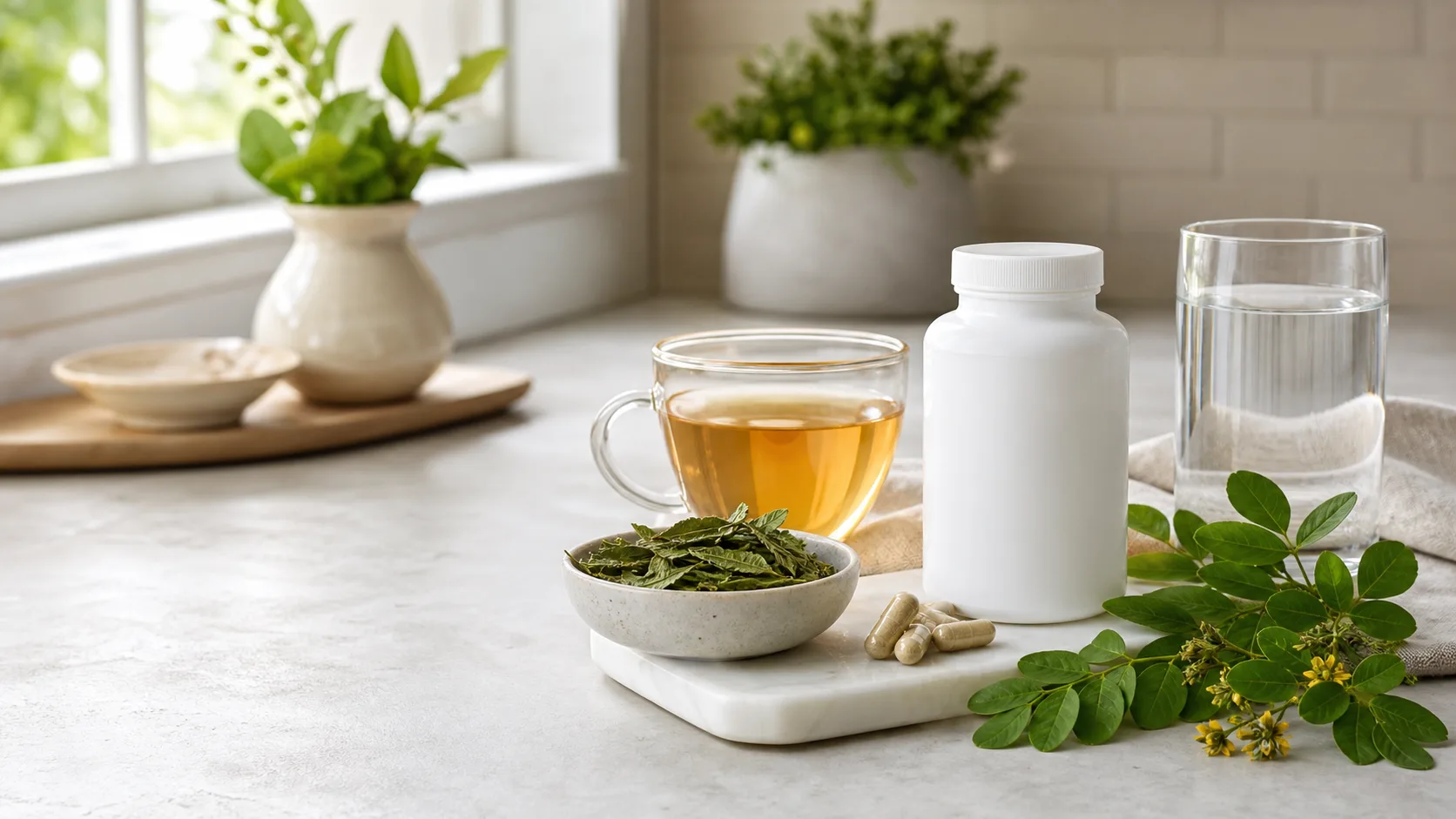 Senna for Constipation editorial still life