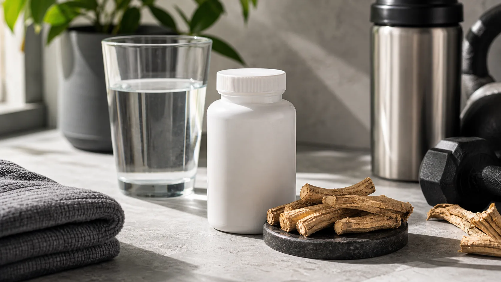 Tongkat Ali for Testosterone Support editorial still life