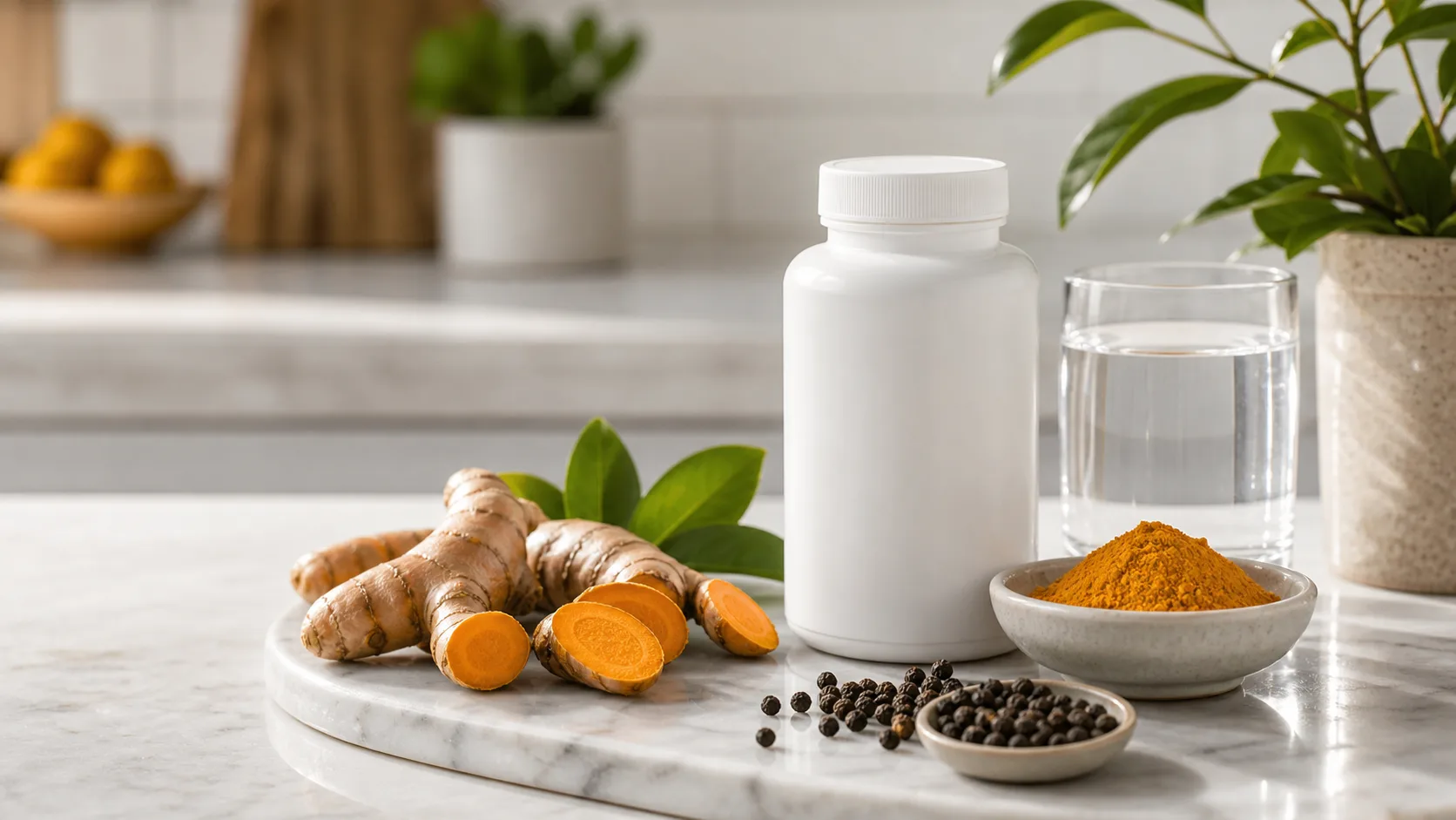 Turmeric for Inflammation editorial still life