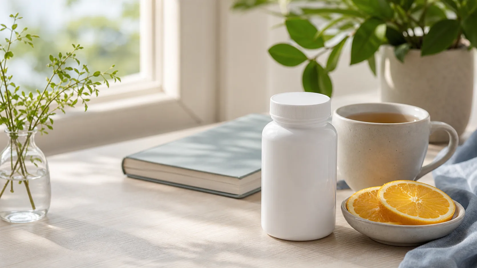 Vitamin B12 for Mood editorial still life