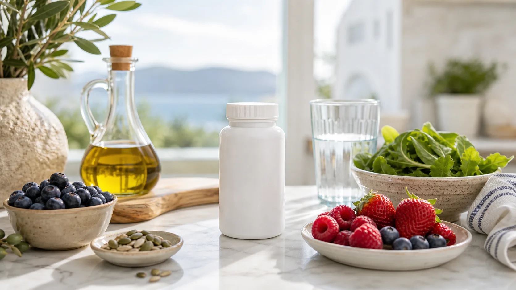 Vitamin D3 for Cardiovascular Health editorial still life