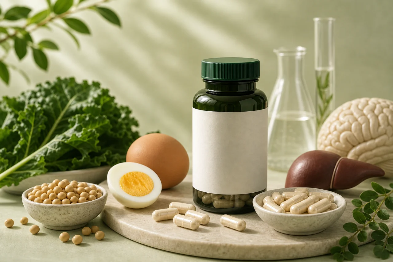 Choline supplement editorial hero image