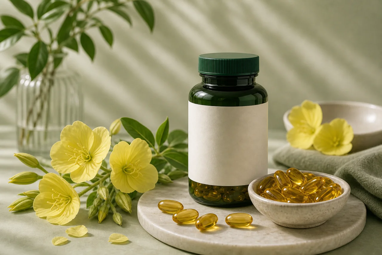 Evening Primrose Oil supplement editorial hero image