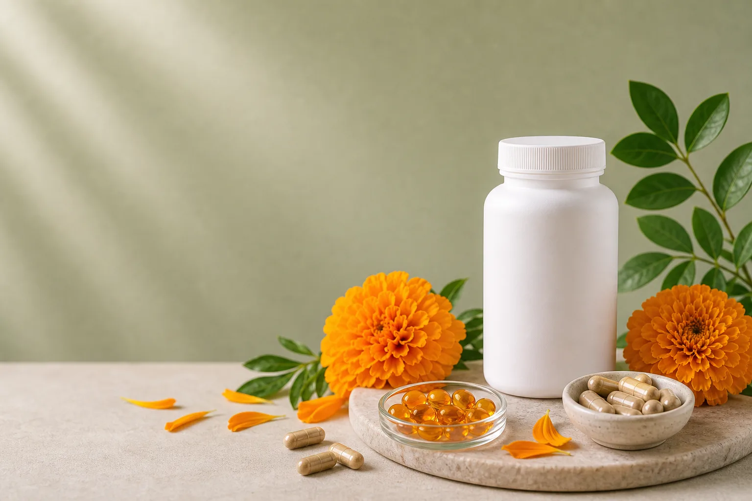 Lutein Zeaxanthin supplement editorial hero image