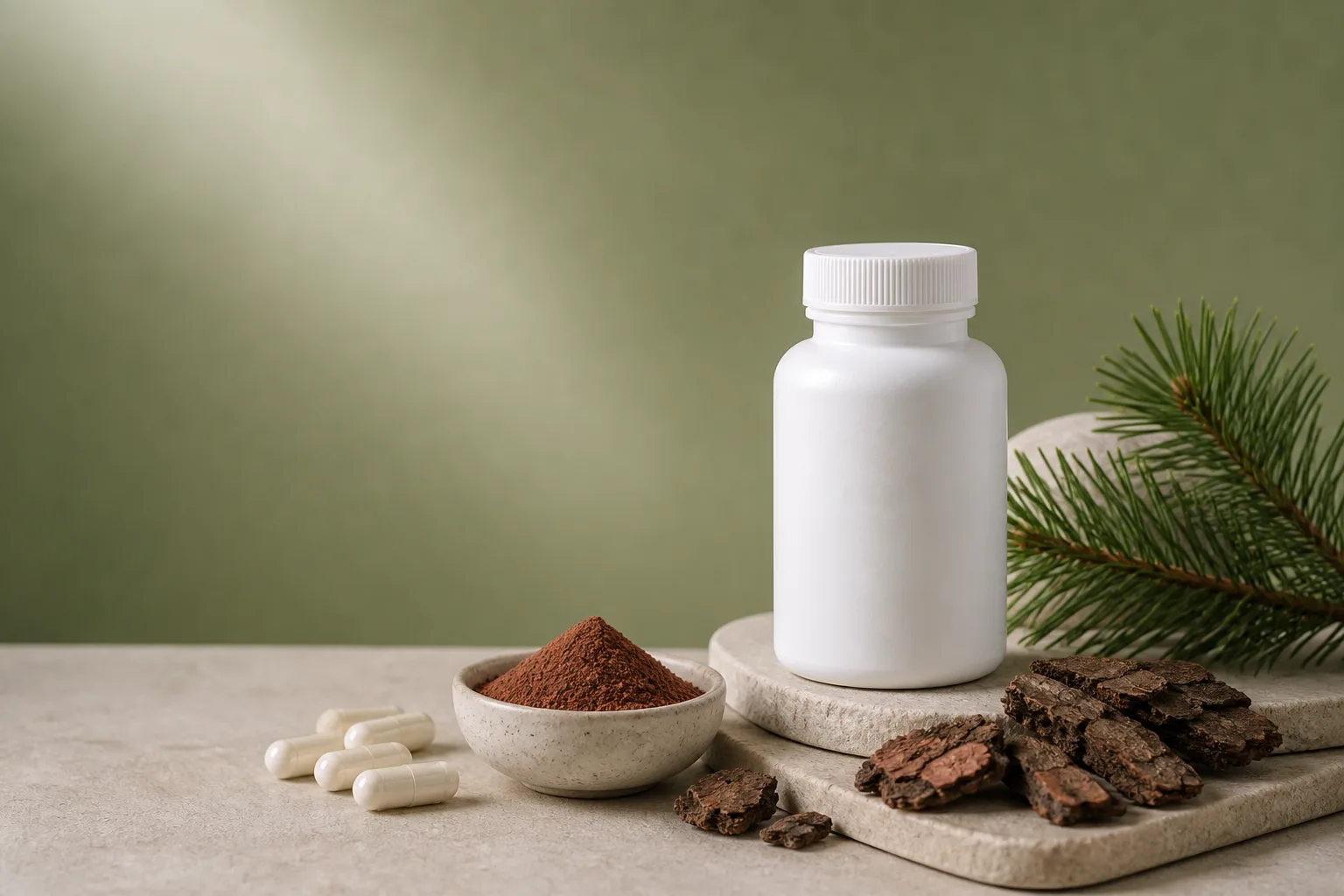 Pycnogenol supplement editorial hero image
