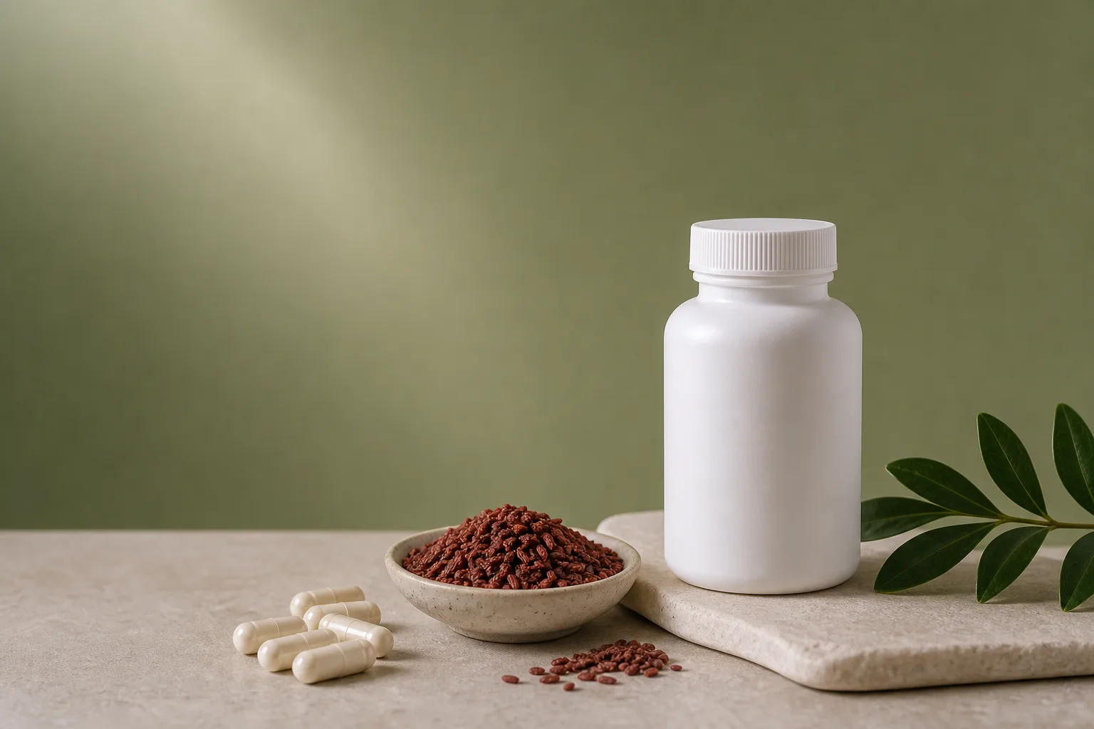Red Yeast Rice supplement editorial hero image