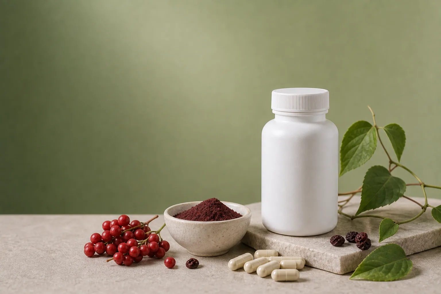 Schisandra supplement editorial hero image