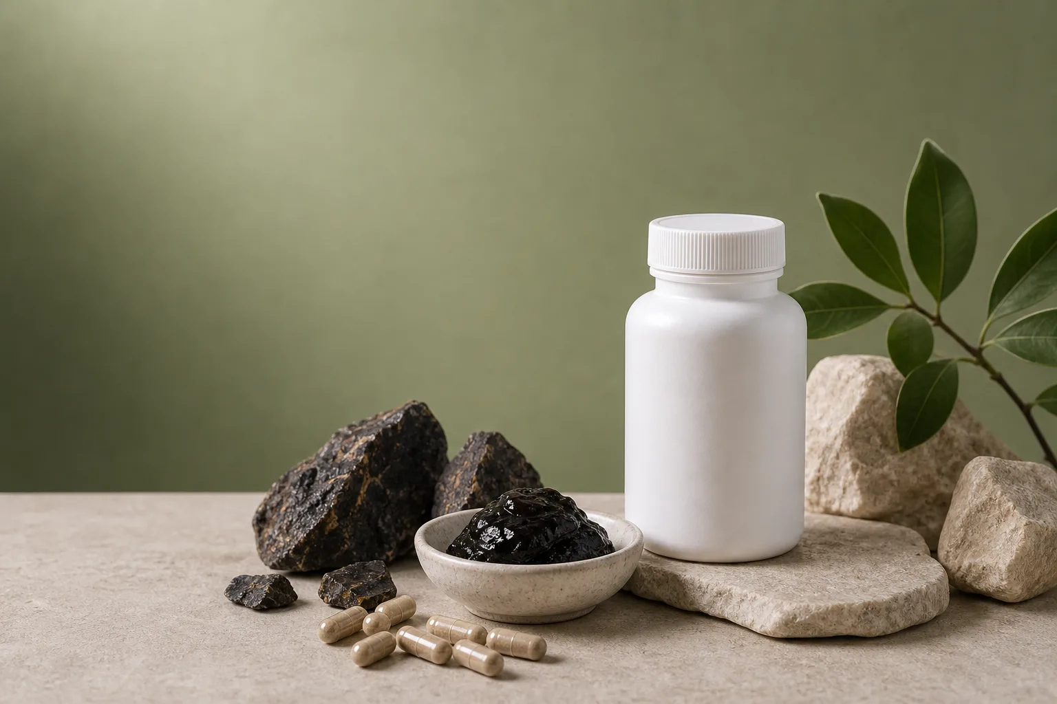 Shilajit supplement editorial hero image